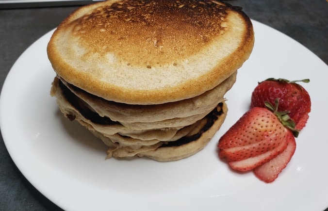 20 min Sourdough Pancakes