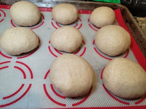 Sourdough Bagels Dough balls
